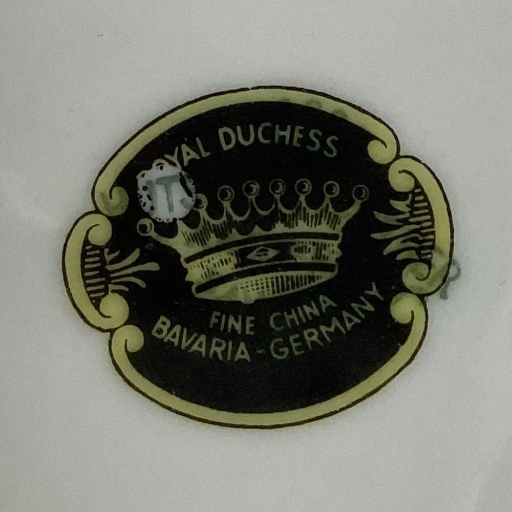 Royal Duchess Fine China Bavaria Germany Mountain Bell Large Plate